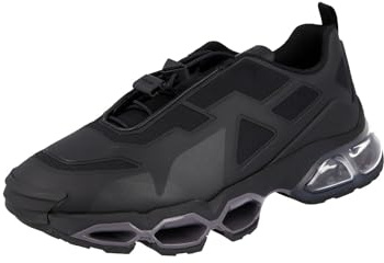 Prada Herren Schwarz Stoff Sneaker 4E3570 40.5 EU / 6.5 UK