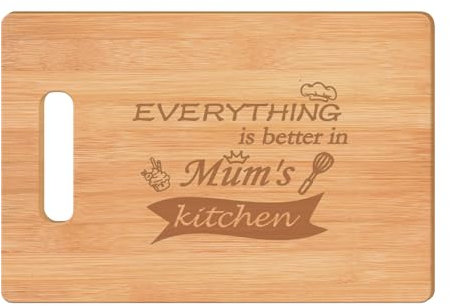 Tagliere da cucina regalo per la festa della mamma