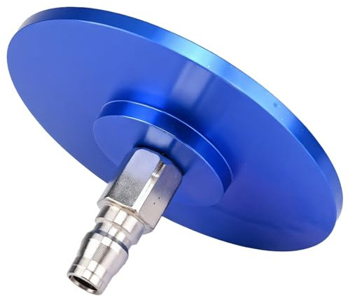 Aluminum Blue Vac-U-Lock Suction Cup Adapter Connector, 10 Cm For Air Tubing With Metal Fitting