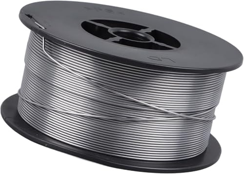 Filo per Saldatura E71T-GS MIG Senza Gas Ø 1.0mm 1KG Filo Animato No Gas Bobina di Filo Animato per Saldatrice a Filo Continuo per Saldatura Senza Gas (0.8MM)