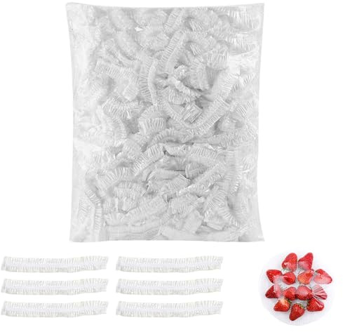 200PCS Gorros de Ducha Desechables Impermeables para Hogar, Hotel, Spa y Peluquería - Gorro de Ducha Estético y Práctico, Resistente y Cómodo