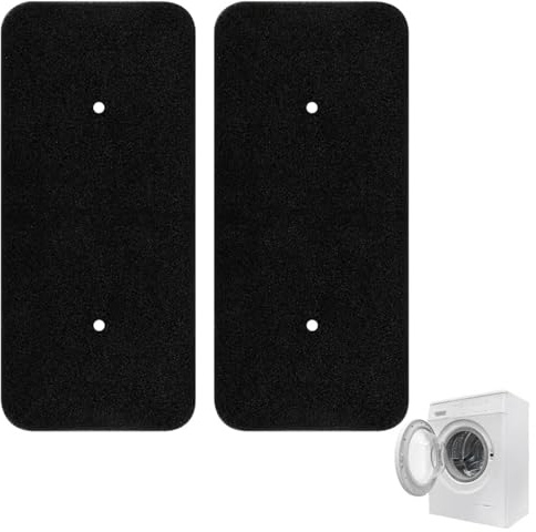 2 Pack Sponge Filter for Hoover Candy 40006731, Tumble Dryer Filter Replacement 275 x 125 x 10 mm for Heat Pump and Condenser Dryers