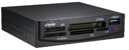 Spire Multi Frontpanel Cardreader Kartenleser 8,9cm (3,5) SP332CB