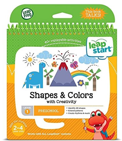 LeapFrog LeapStart Vorschul-Aktivitätenbuch: Formen Farben Kreativität & Pfadfinder & Freunde Mathematik Problemlösung