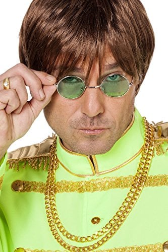 Wilbers & Wilbers Hippie Party Retro Sonnenbrille - rund 70er Jahre John L.