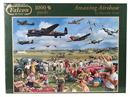Falcon de Luxe - Amazing Airshow Jigsaw Puzzle (1000 Pieces)