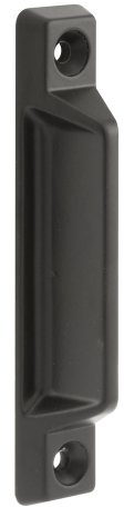 Prime-Line F 2631 Deluxe Sash Lift, Diecast, Black, 3-5/16 In. Hole Centers (2 Pack)