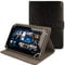 TECHGEAR® [Cosmic (8)] Étui Universel pour Tablettes Lenovo A8 (A8-50) 8 Pouces - 360 Degrés de Rotation, Housse Amovible avec Stand de Visualisation (Noir)