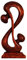 Simandra Holz Figur Skulptur Abstrakt Holzfigur Statue Afrika Asia Handarbeit Deko Verbunden Größe 20 cm