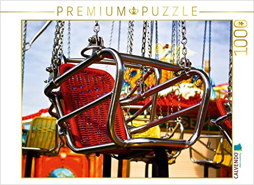 CALVENDO Puzzle Sitz Kettenkarussell | 1000 Teile Lege-Größe 64 x 48 cm Foto-Puzzle für glückliche Stunden