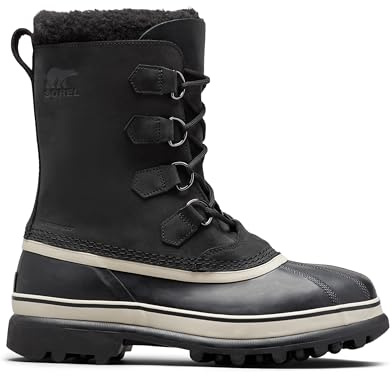 Sorel Caribou Wp bottes d'hiver Homme, Black Dark Stone, 50 EU