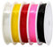 TRIXES Confezione da 5 filo elastico colori assortiti, perle gioielli bracciali - 8 metri filo da 1 mm