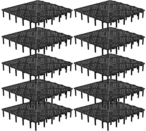iplusmile Fish Tank Bottom Filter- Under Gravel Filter Plate 15x15cm- Isolate Board Divider for Aquarium, Splicing Easy to Install