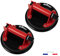 deBaur [2 Pack] Ventouse Carrelage Professionnelle DB-800 - Capacité de Charge 300 kg - Ventouse Vitrier pour Transport et Déménagement de Vitre, Verre, Baie vitrée & Sols