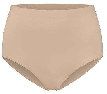 Bye Bra Invisible Mid Waist Slip, leichte Kontrolle, bequem, Shapewear für Frauen, weicher Stoff, leichte Shapewear, beige/schwarz/Hellbraun, S-XXL (XXL, Beige)