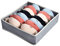 AiQInu BH Organizer Aufbewahrungsbox,7 Zellen Faltbare Schubladen Organizer für BH,Kleiderschrank Schublade Divider Unterwäsche Organizer zum Aufbewahren von BHs,Socken und Krawatten