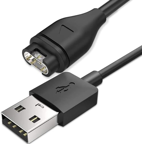 superpow Ladegerät für Fenix 5/Fenix 6/Fenix 7, Ladekabel USB 1M für Fenix 5 5S 5X Plus, Forerunner 45 45S 55 935, Approach S60 X10 S10,Quatix,Venu 2,Instinct, ladekabel