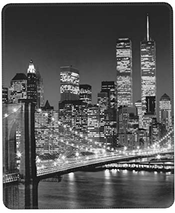 Tapis de souris New York, tapis de souris gaming multi-code en caoutchouc (vertical)