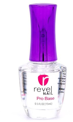 Revel Nail Dip Powder Pro Base Coat - Base Liquid for Dip Nails, Step 1 for Long-Lasting Dip Nail Color, Chip & Crack Resistant, No UV Lamp, DIY Manicure For Strong Healthy Nails, 0.5 oz
