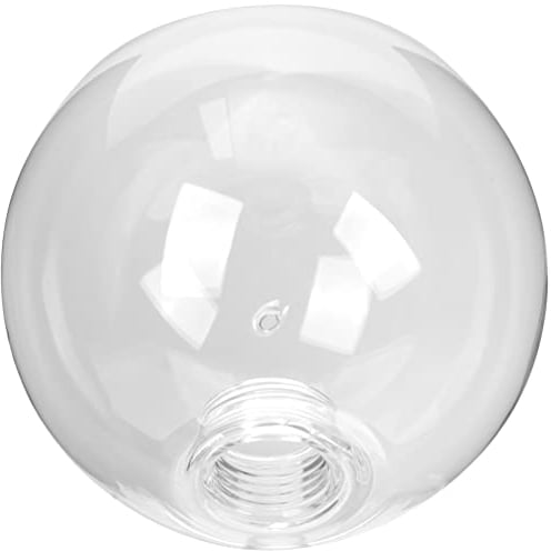 FOMIYES Transparenter Glas-Lampenschirm (120mm) für G9 Fassungen - Kugelform für Decken-, Wand- & Tischlampen (Ersatzteil)