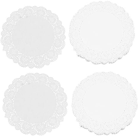 DeeboW Papel de freidora de Aire, Papel Encerado, Papel de Regalo de Cocina, Papel Absorbente de Aceite de 140 Piezas