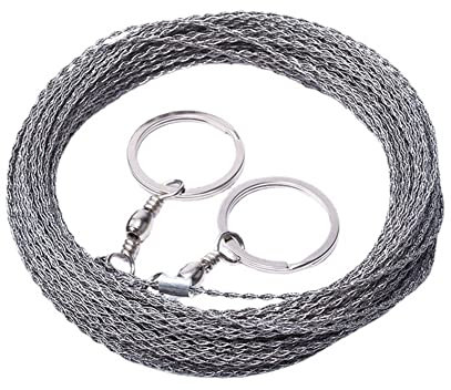 Seprendi Mini Pocket Chainsaw, Portable Camping Saw - 10M Stainless Steel Wire