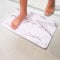 Pure 4Home - Stone Bath Mat | Badematte Stein | Diatomite Stone Bath Mat | 60cm x 39cm Stein Badematte Quick Dry | Seinmatte Badezimmer | Stone Quick Drying Mat (Arabeskat-Marmor)