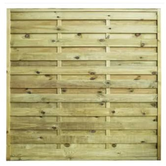 AVANTI TRENDSTORE - Lara - 2x Pannello salvavista in legno per il giardino 180x180 cm (2) (2, 180 x 180 m)