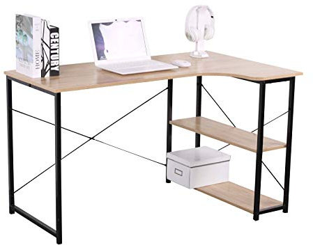 HTI living Winkelschreibtisch 120 x 73 Computertisch Eckschreibtisch
