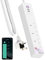 UseeLink Zigbee Smart Power Strip, Surge Protector, USB Power Outlet 5 ft Extension Lead Plug Zigbee Power Strip Compatible with Alexa, Google, Remote Control Timer Overload Protection, Requires a hub