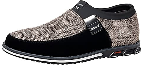 Halbschuhe Herren Freizeit Businessschuhe Lackleder Komfort VerschleißFest Anzugschuhe Federleicht Professioneller Herrenschuh Atmungsaktive Leicht Bequem Arbeitsschuhe 39-46 EU