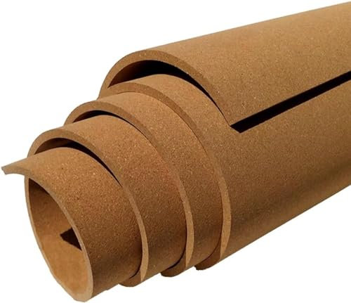 Cork Notice Board, pin board for walls, Self-Adhesive Cork Paper Roll, 12mm Thick(1.22x4.92m(12MM))