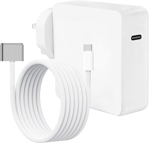Mac Book Pro Air Charger 118W C to Magnetic 3 Mac Charger M5 M4 M3 M2 M1 Pro Max 2025 2024 2023 2022 2021,Super Fast Adapter Compatible With MacBook Pro14, MacBook Air15 13 Original Quality