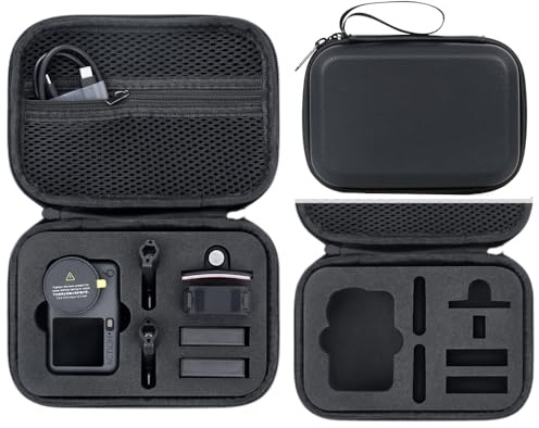 LINGHUANG OSMO Action 6 Case | Carrying Bag for DJI OSMO Action 6 Accessories, Travel Case with 2 Batteries Slot for DJI OSMO Action 6