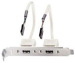 Lindy Packung mit 5 Adaptern-Slot USB 2 x IDC 5 Pins F, 20 cm