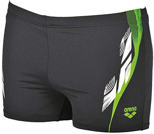ARENA Herren 0000000540 Badeanzug, Schwarz (Blatt), 85