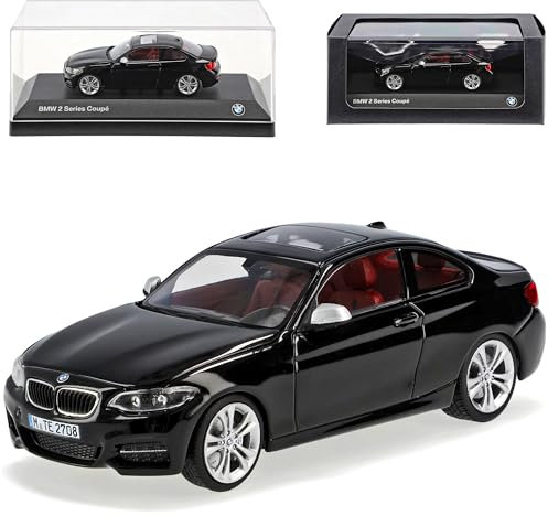 B*M*W 2er F22 Coupe Schwarz Ab 2013 1/43 Kyosho Modell Auto