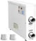 TGHY Elektrische Poolheizung 5,5kW 9kW 11kW 15kW Thermostat für Schwimmbad Spa Whirlpool 220V 380V Digitaler Elektrischer Durchlauferhitzer Oberirdische Einbau-Poolheizung,9kw,220V