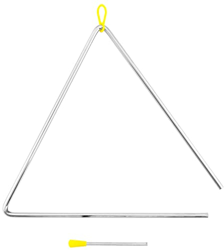 TIGER TRI28-MT Dreieck Instrument mit Schlägel, 30 cm