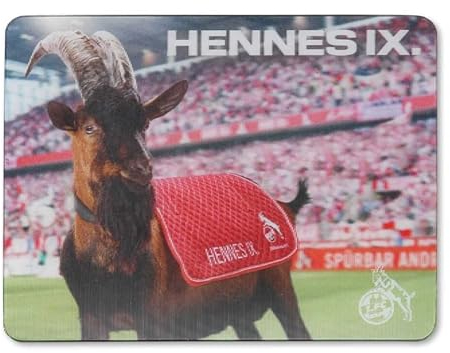 1. FC Köln Magnet - Hennes IX - 3D Kühlschrankmagnet - Plus Lesezeichen I Love Köln
