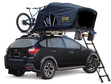 Roofnest Meadowlark Soft Shell Roof Top Tent for Car Camping and Overlanding, Lightweight, Waterproof, 2 Person Tent, Easy Assembly, Universal Mounting Brackets Included