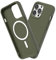 RhinoShield Case kompatibel mit [iPhone 13 Pro] | SolidSuit - MagSafe-kompatibel -Stoßdämpfende & schlanke Schutzhülle mit Premium Finish - 3.5 Meter Fallschutz - Algengrün