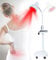 SanBouSi 275W Infrarotlampe Wärmelampe mit Ständer Rotlichtlampe Infrarot Lampe Temperatur Einstellbar 8-70°C Timing-Funktion Infarotlichtlampe für Muskelschmerzen