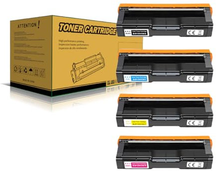 Okra Toner 406482 Kompatibel mit Ricoh SP C320 C342 SPC320 SPC231 für Ricoh SP C232DN C232SF C231N C231SF C242DN C242SF C311N C312DN C320DN C342DN