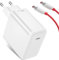 65W Ladegerät USB C mit Ladekabel für OnePlus 10T 13R 11 5G, Super Flash SUPERVOOC Ladegerät Typ C auf USB C Netzteil Stecker mit Kabel 1M für OnePlus Nord 3 2 Nord CE 3 Lite 9 Pro 8 Open Realme Oppo