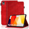 Vkooer Case for Xiaomi Redmi Pad SE 11-Inch (2023) Premium PU Leather Folio Cover with Multi Angle Viewing Stand and Card Slots Smart Shell for Xiaomi Redmi Pad SE Tablet, Red