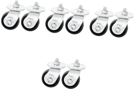 GLEAVI 8stücke Trailer Jack Caster Räder Ersatzteile Für Hydraulische Wagenheber Installieren Drehbar Belastbar Für Garage Und
