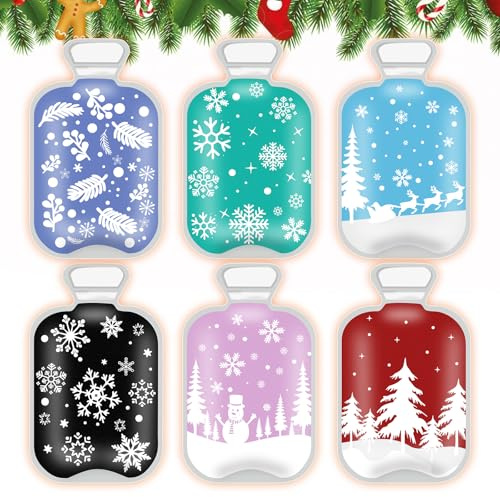 Handwärmer, 6 Stück Taschenwärmer Wiederverwendbar, Kinder Handwarmer, Weihnachten Hand Wärmer, Taschenwärmer Knicken, Winter Fingerwärmer, Wärmekissen, Handwärmer zum Knicken
