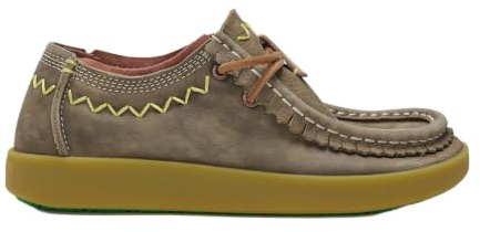 Satorisan - Kwahu Rustic - Wallaby Mokassin Herren und Damen - Leder und Textil Mokassins - Bequem, Nachhaltig und Dauerhaft