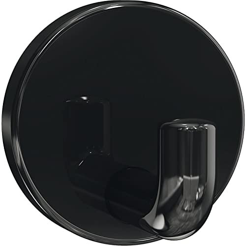 HEWI Wandhaken ø 40 mm | Polyamid tiefschwarz 90 | 1 Stück | 801.90.010